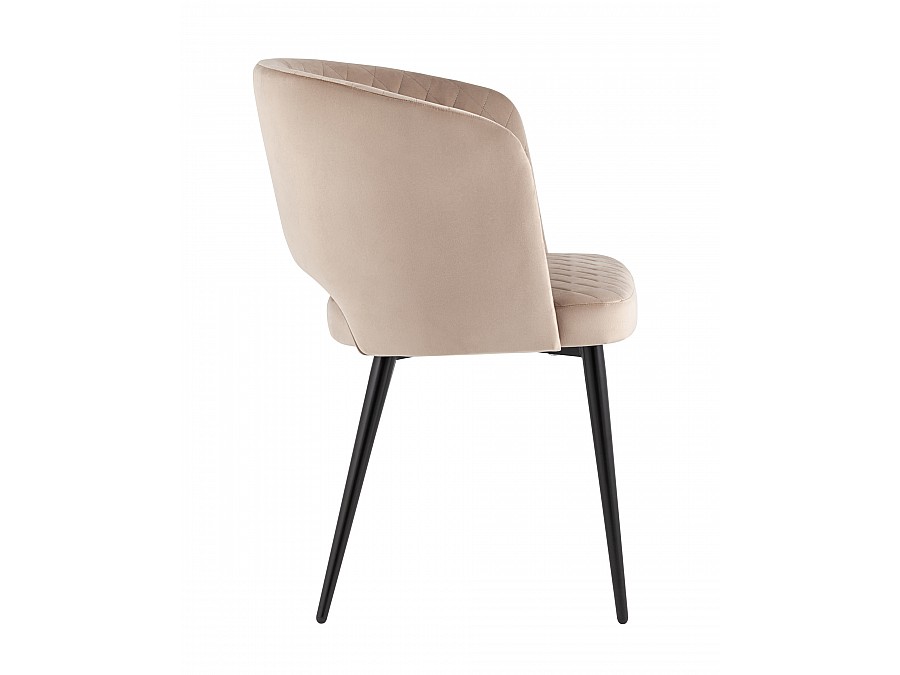 Стул-кресло Дарелл велюр бежевый