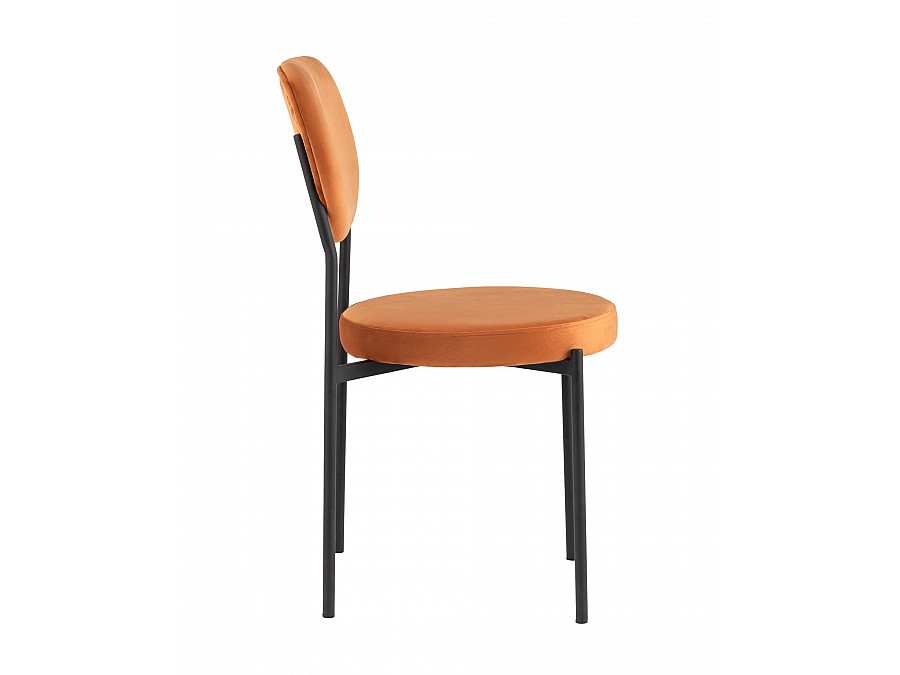 Стул Барбара велюр терракотовый