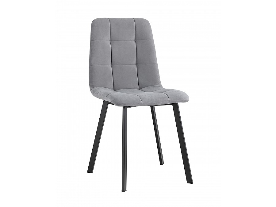 Стул Oliver Square велюр серый
