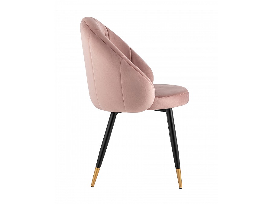 Стул Наоми велюр розовый