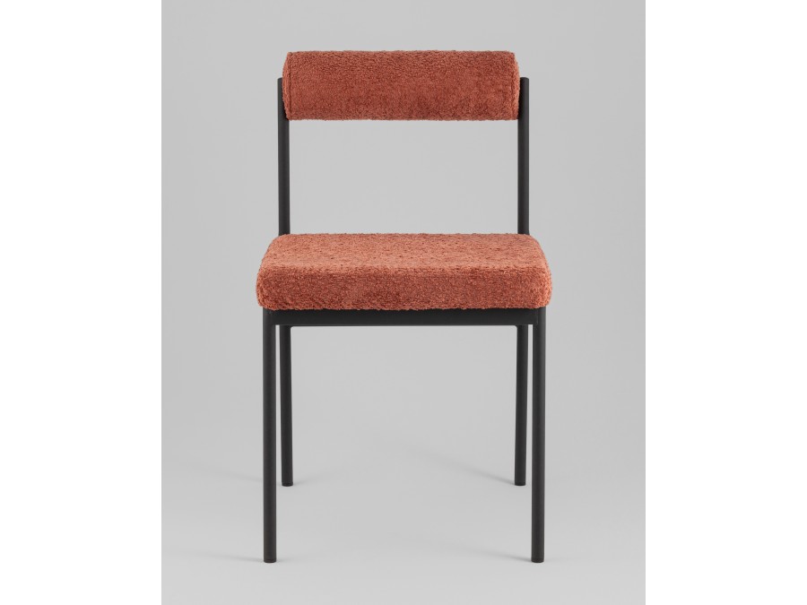 Стул обеденный Балла букле коралловый