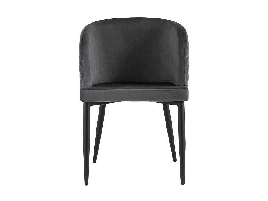 Стул Оскар велюр серый