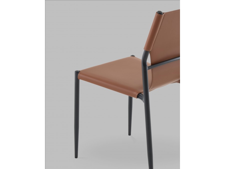 Стул обеденный West коричневый NC