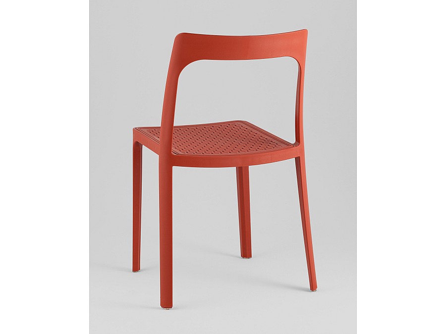 Стул обеденный Marty пластиковый красный