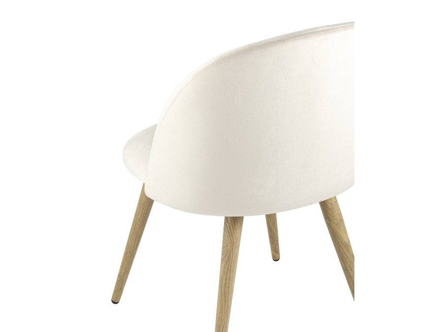 Стул Лион велюр кремовый