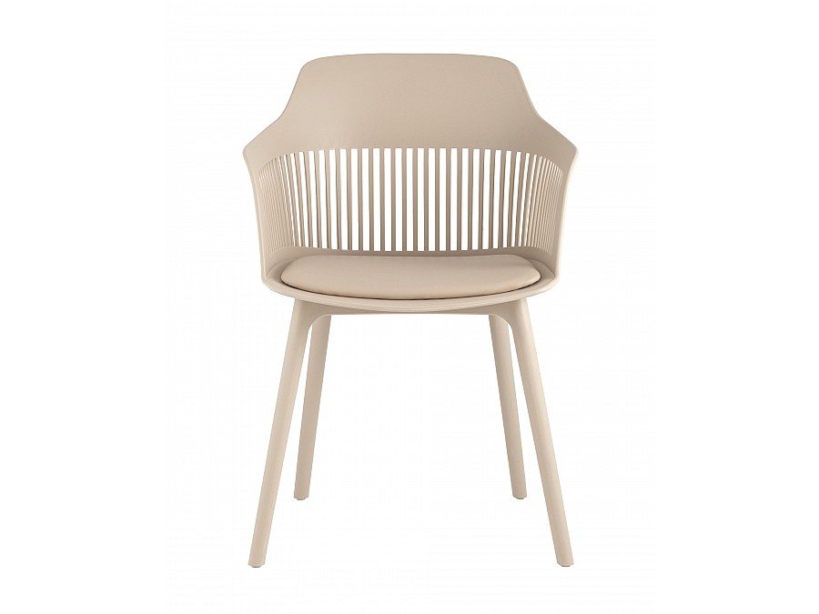 Стул Crocus с подушкой бежевый