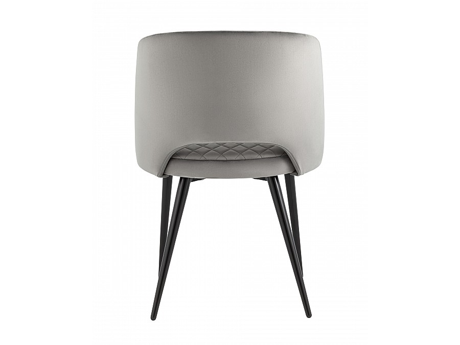 Стул-кресло Дарелл велюр серый