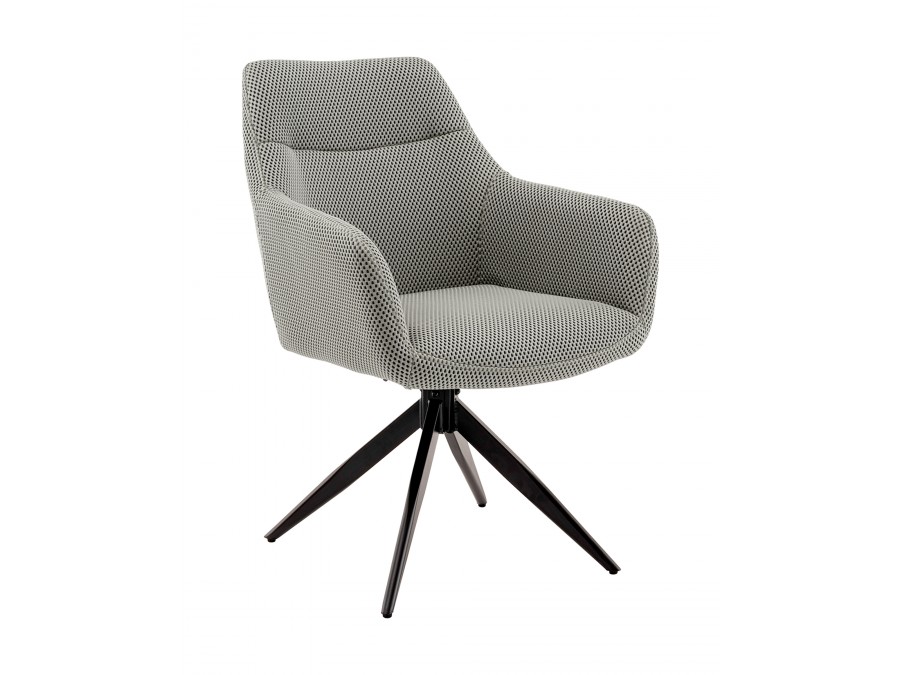 Стул обеденный Enid серо-зеленый ткань Sonic