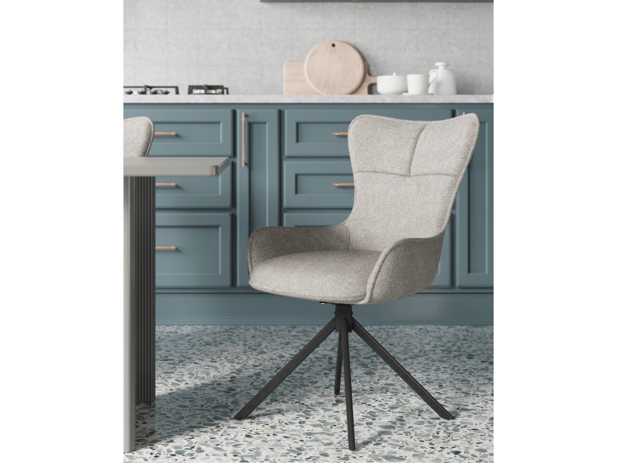 Стул обеденный Irigo светло-серый