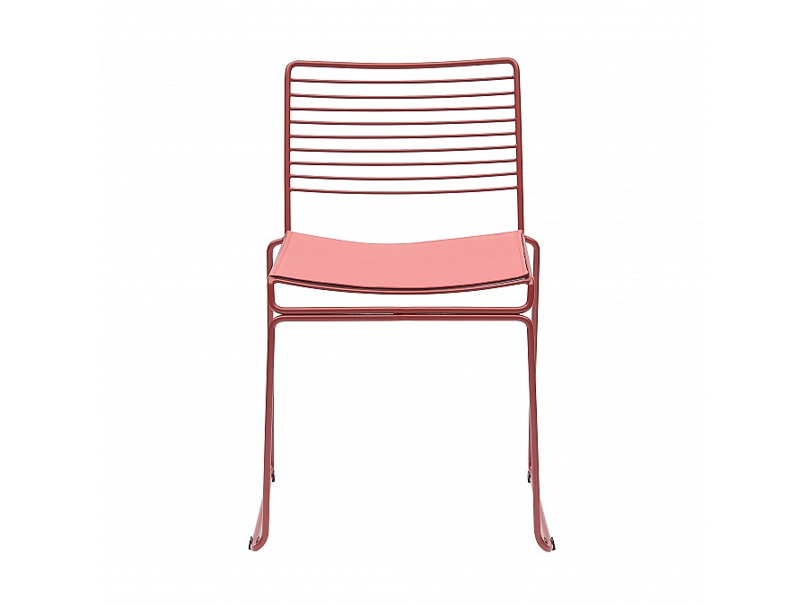 Стул обеденный Danny бордовый с подушкой