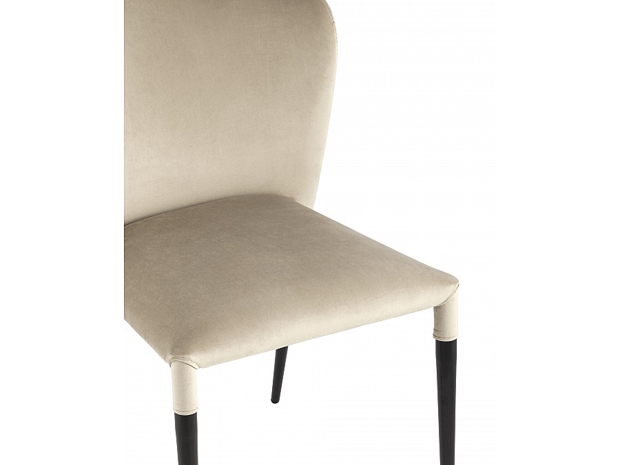 Стул Лори велюр бежевый