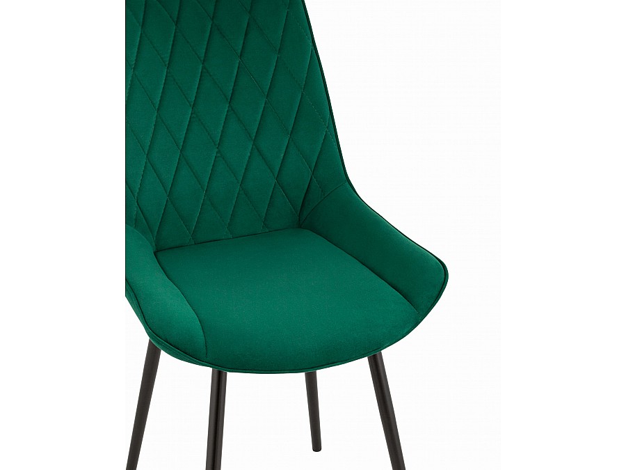 Стул Дарвин велюр зелёный