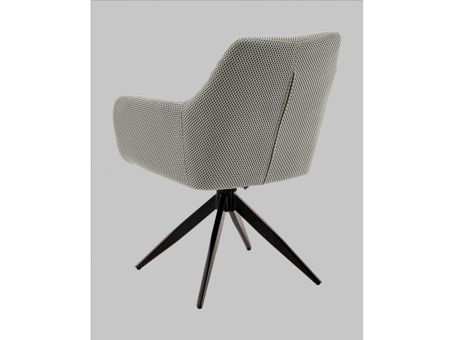 Стул обеденный Enid серо-зеленый ткань Sonic