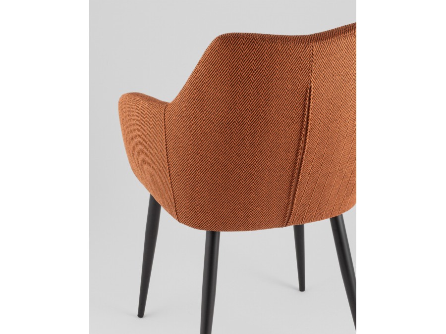 Стул обеденный Katys терракот елочка