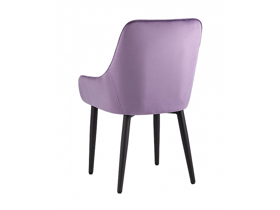 Стул Диана велюр пыльно-фиолетовый