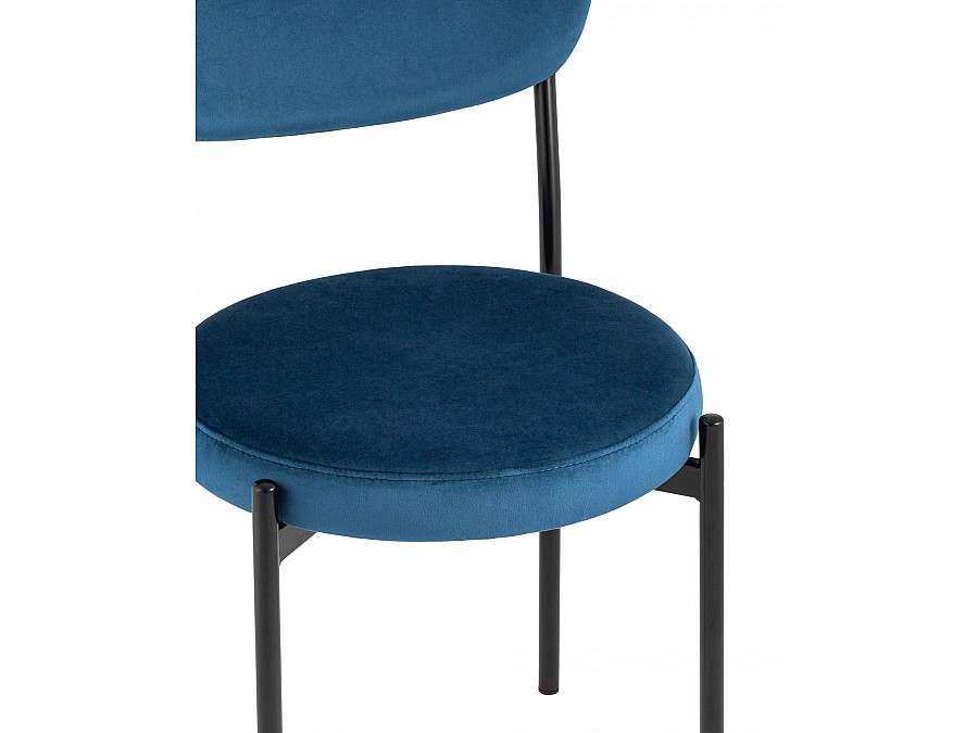 Стул Бриф NEW велюр синий
