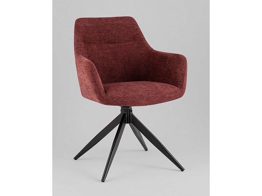 Стул обеденный Enid винно-красный