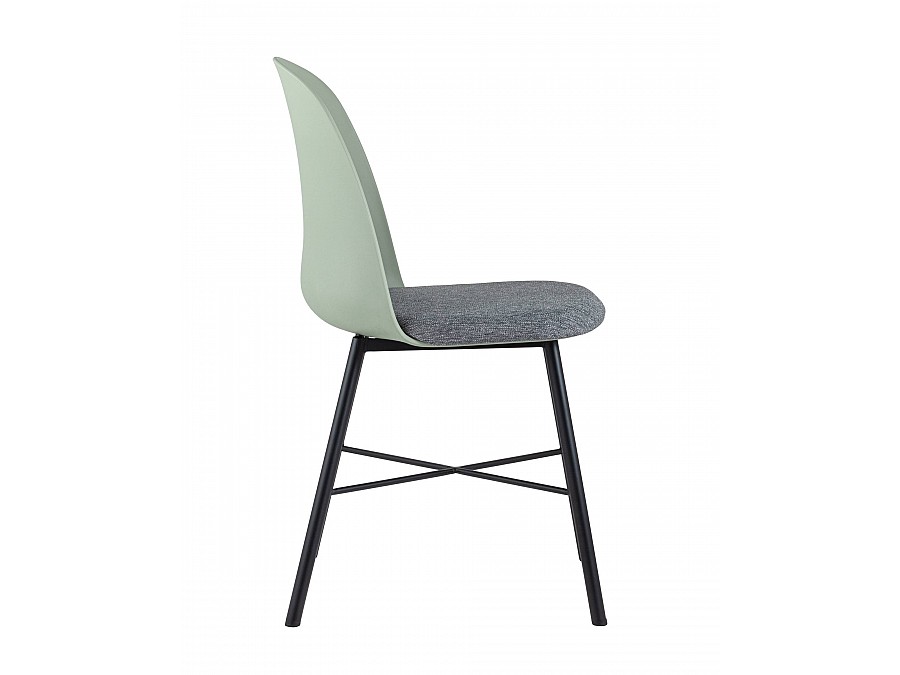 Стул Shell серо-зеленый