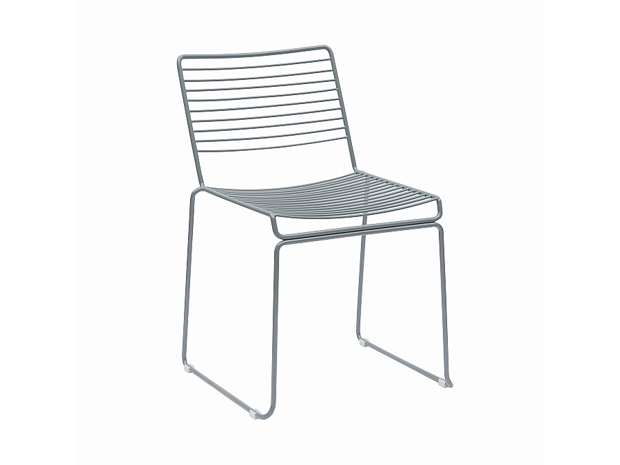 Стул обеденный Danny серый с подушкой