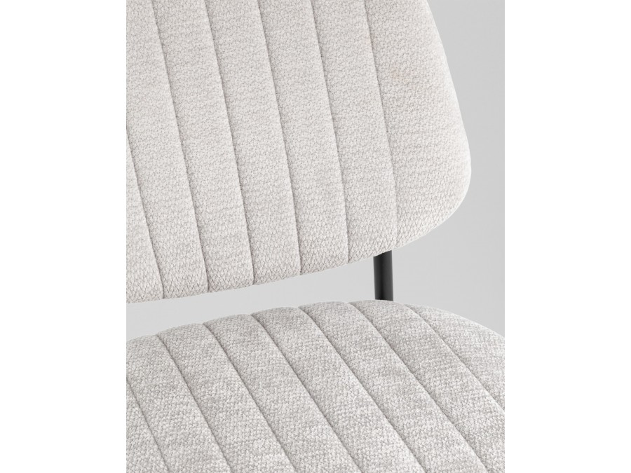 Стул обеденный Patrys светло-серый шенилл