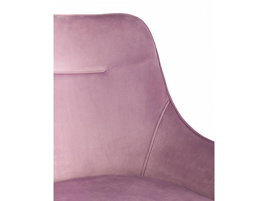 Стул Диана велюр сиреневый
