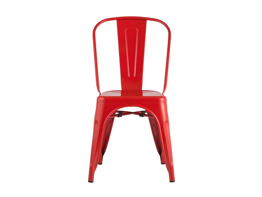 Стул TOLIX красный глянцевый