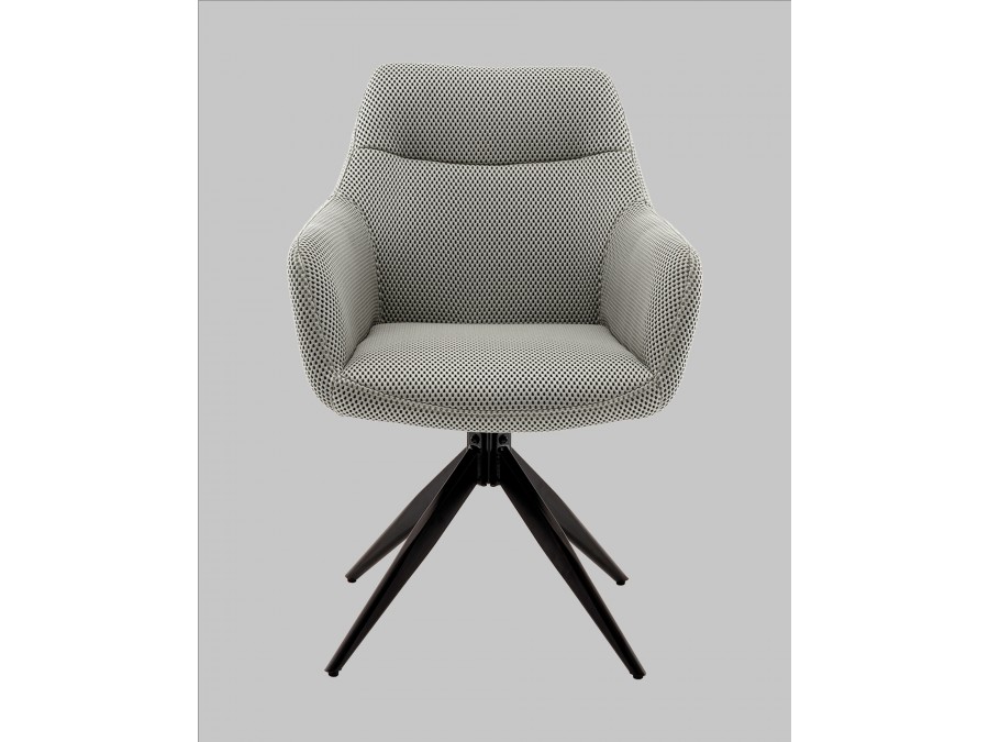 Стул обеденный Enid серо-зеленый ткань Sonic