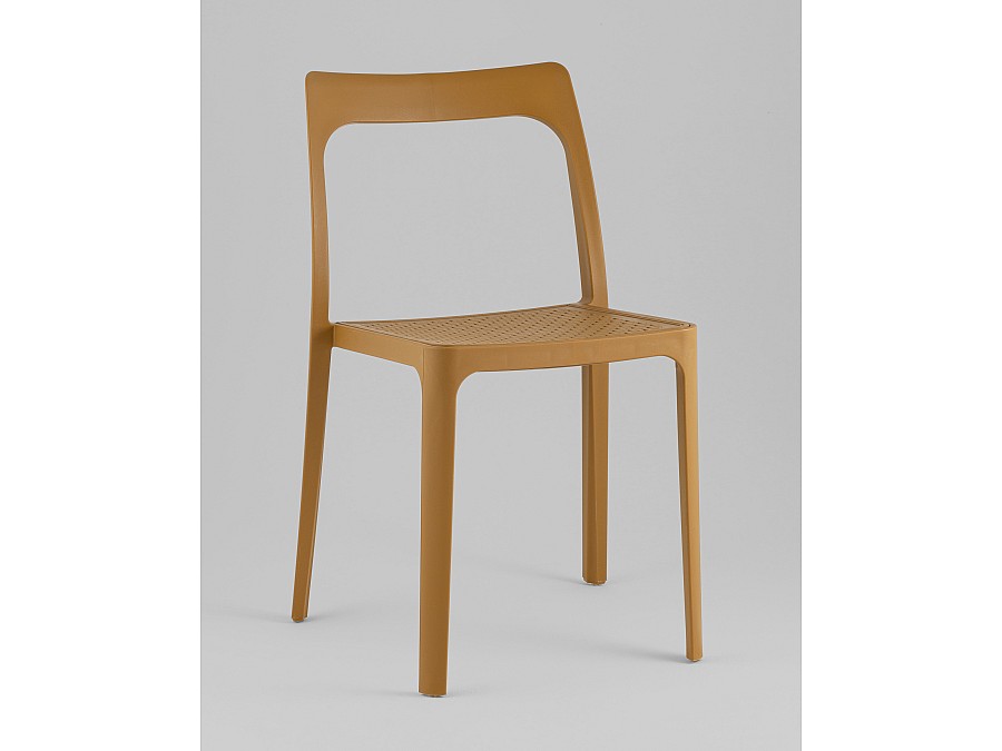 Стул обеденный Marty пластиковый охра