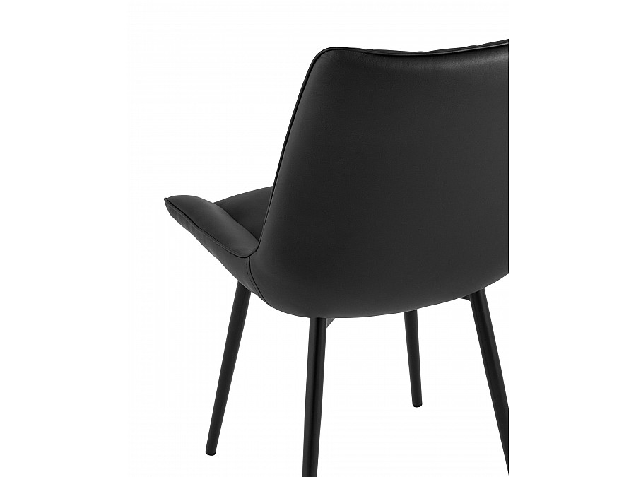 Стул Дарвин экокожа черный