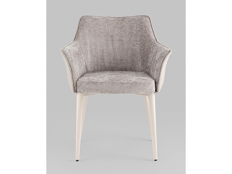 Стул обеденный Feston слоновая кость букле с экокожей