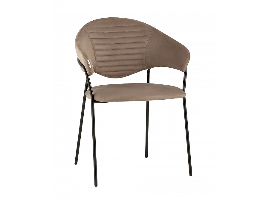 Стул Алексис искусственная замша мокко