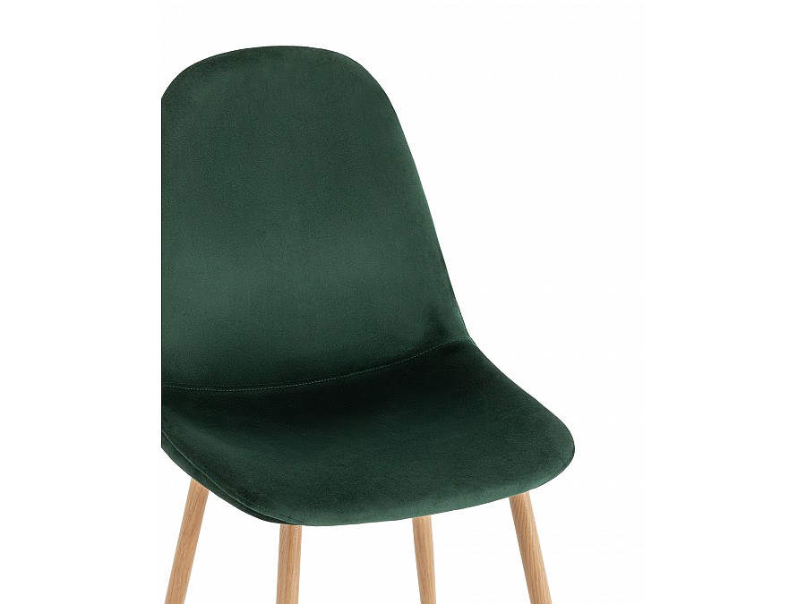 Стул Валенсия SN велюр темно-зеленый