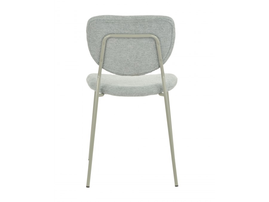 Стул обеденный Gigi шенилл зеленый