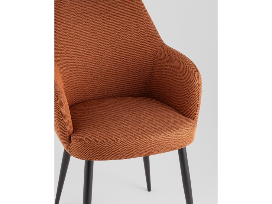 Стул обеденный Katys терракот елочка