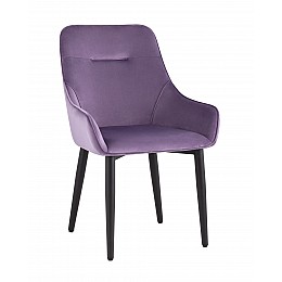 Стул Диана велюр пыльно-фиолетовый