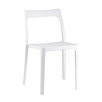 Стул обеденный Marty пластиковый белый