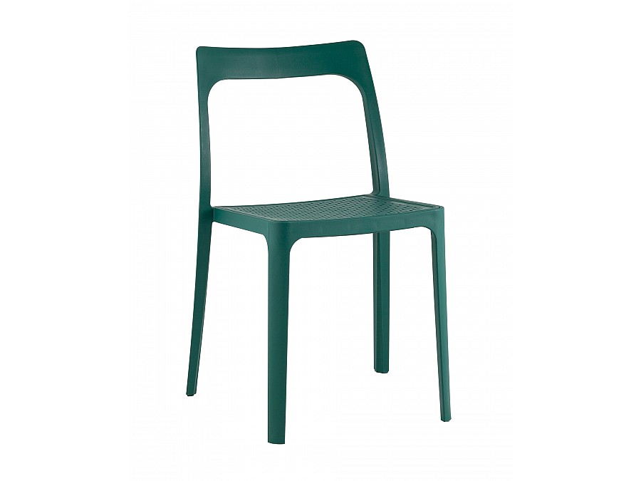 Стул обеденный Marty пластиковый темно-бирюзовый