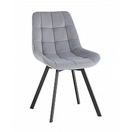 Стул вращающийся Флекс велюр велютто серый