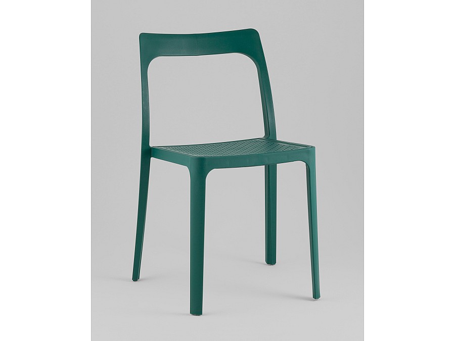 Стул обеденный Marty пластиковый темно-бирюзовый