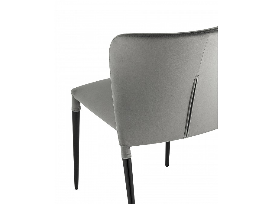Стул Лори велюр серый