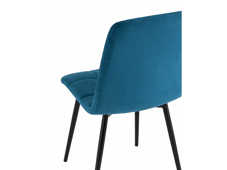 Стул Oliver велюр пыльно-синий