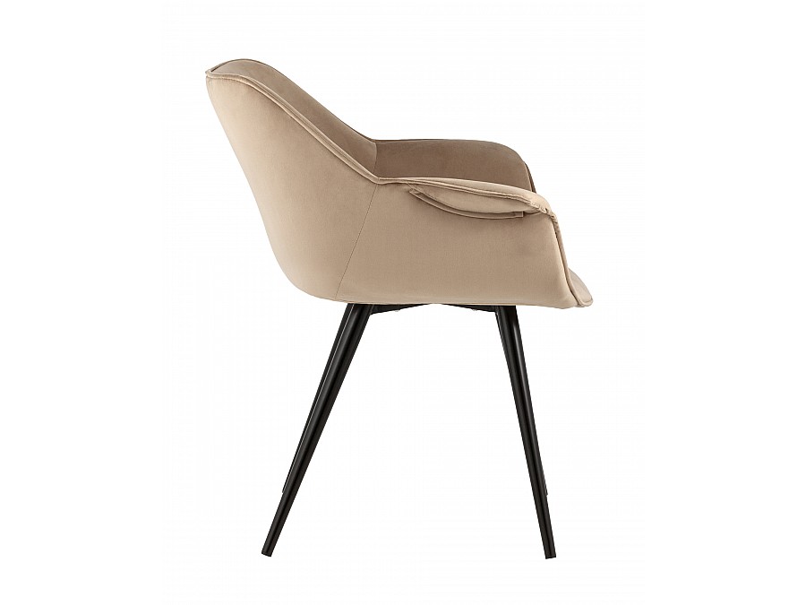 Стул Мэйсон велюр капучино