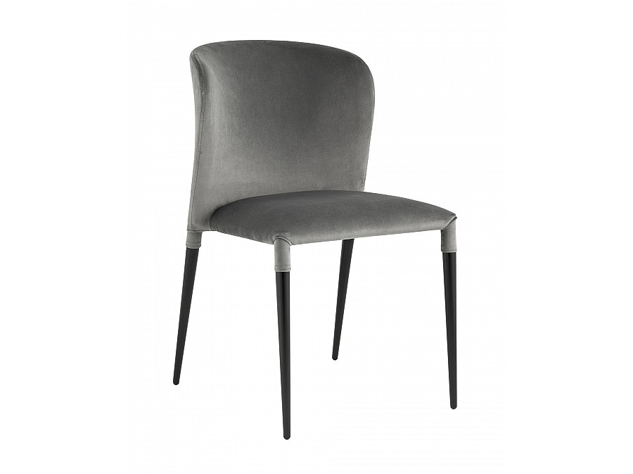 Стул Лори велюр серый