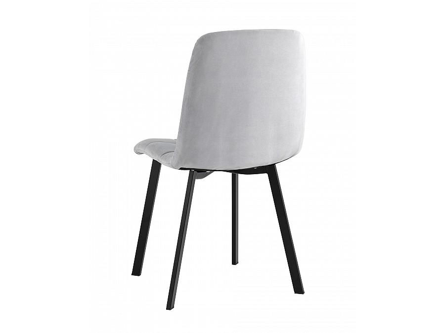 Стул Oliver Square велюр светло-серый
