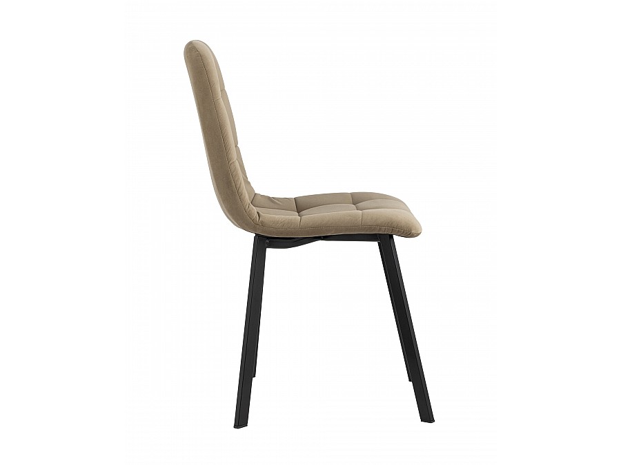 Стул Oliver Square велюр капучино