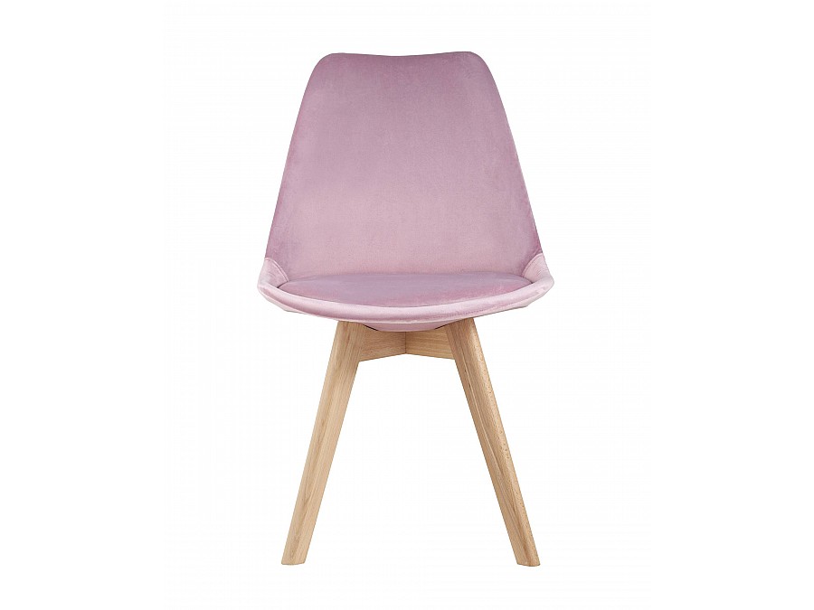 Стул FRANKFURT велюр розовый