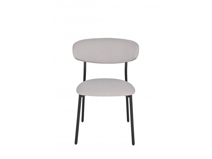 Стул обеденный Ayla светло-серый 2 шт.