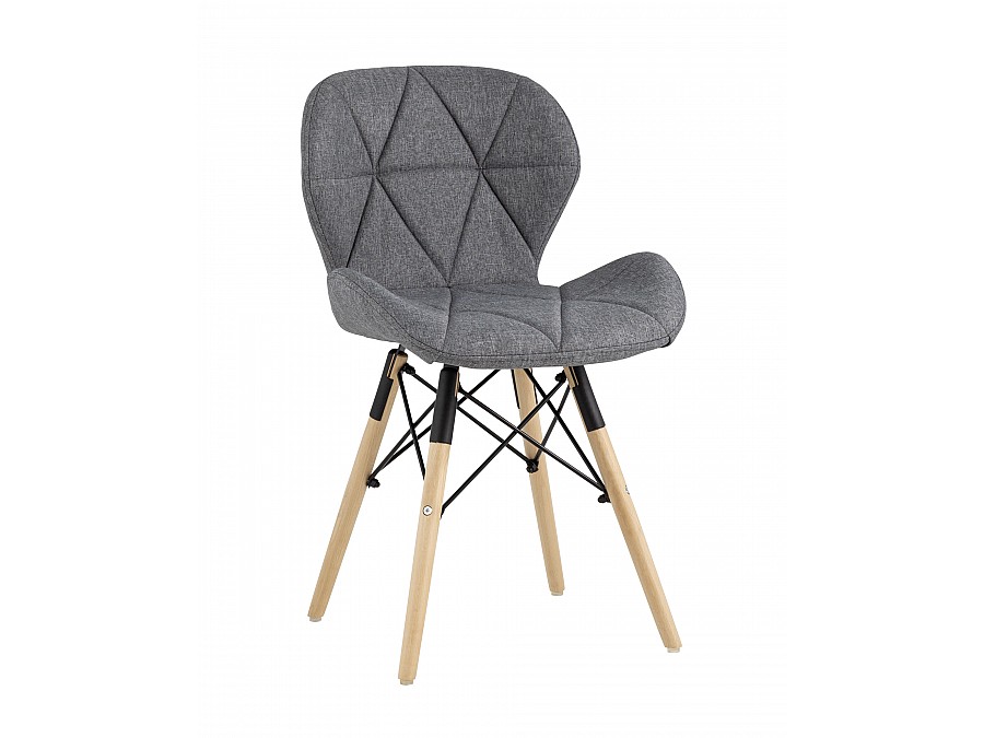 Стул Бон рогожка темно-серый