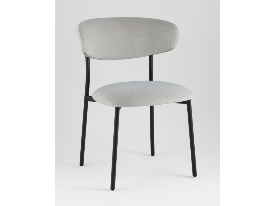 Стул обеденный Ayla светло-серый