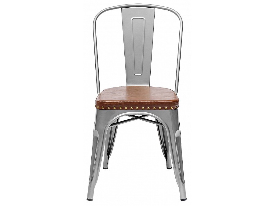 Стул TOLIX SOFT серебристый